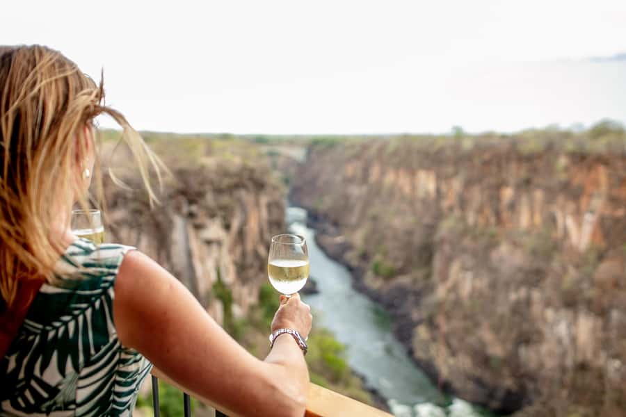 1-Day Victoria Falls Experience from Livingstone - Seeing the falls from a helicopter