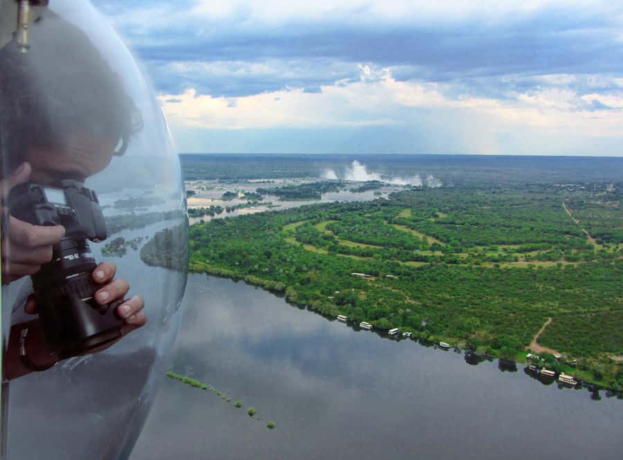 12-15 minutes Helicopter flight over the Victoria Falls - Practical Limits: Weather, Weight, and Height