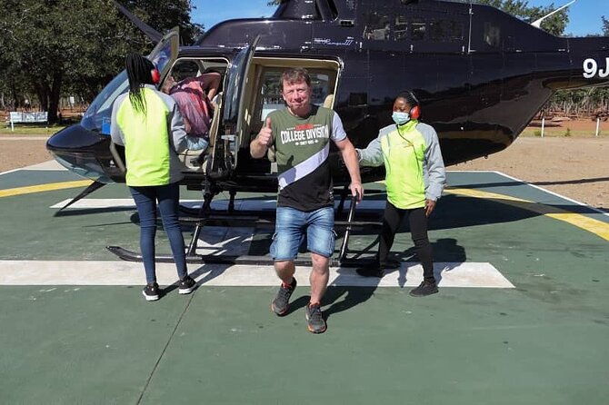 13-15 minutes Private Short Helicopter Flight - A short look at Zambezi National Park