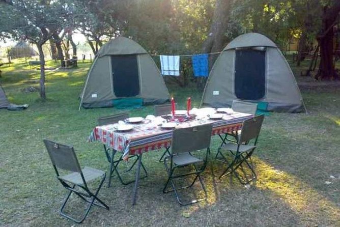 2-Day Camping Safari in Chobe National Park from Victoria Falls - Camping in a tent with a private toilet