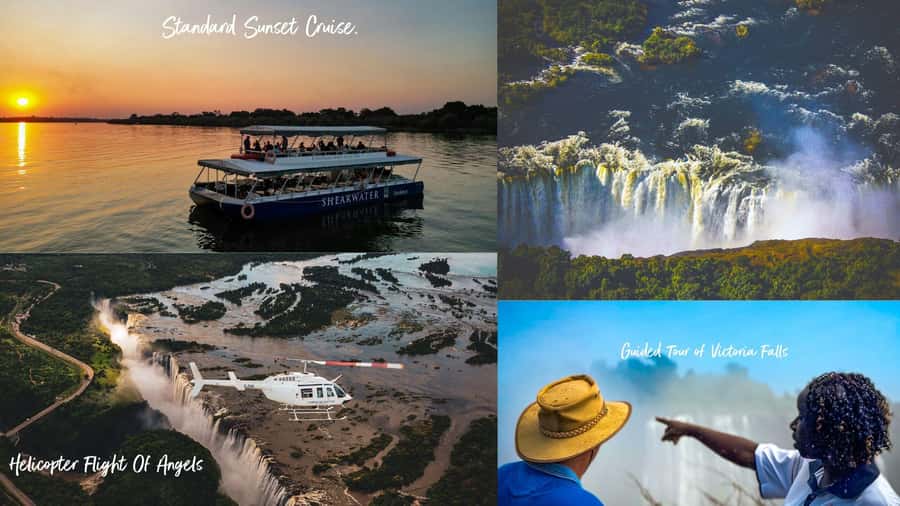 Bridge Too Far -Helicopter Flight, Falls Tour, Sunset Cruise - Walking beside the Falls for two hours
