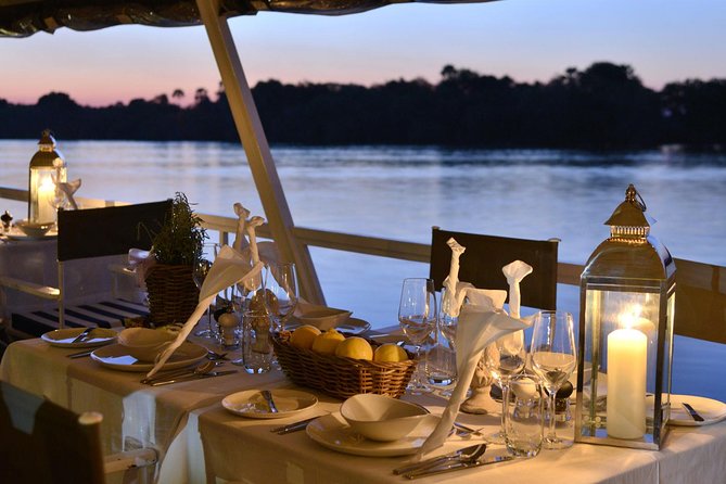 Dinner Cruise on the Zambezi River, Victoria Falls - Service, comfort, and the small-boat advantage