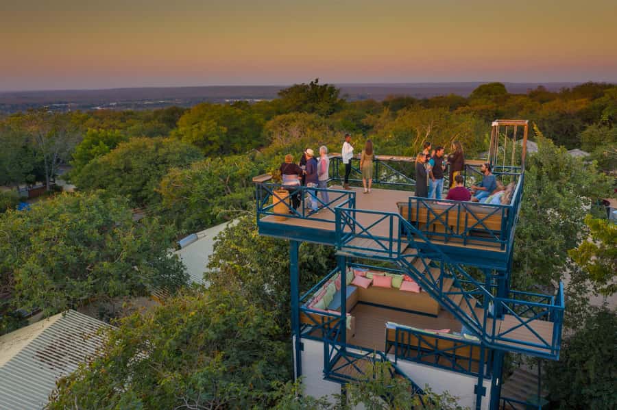 From Livingstone: Day Trip to Victoria Falls, Zimbabwe - The two-kilometer walk through the rainforest