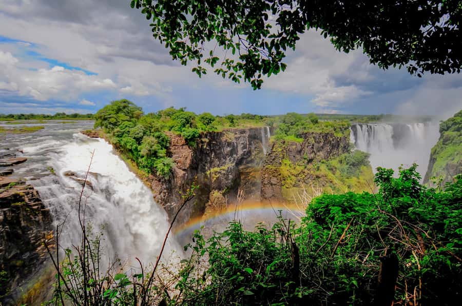 From Livingstone: Day Trip to Victoria Falls, Zimbabwe - The 8:30 AM pickup and 45-minute drive