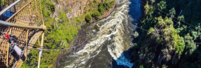 Zip Line from the Victoria Falls Bridge