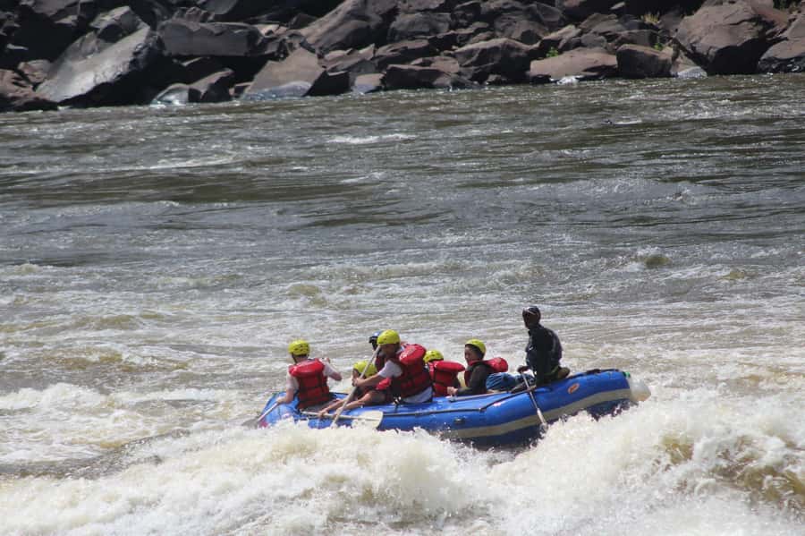 Full Day White Water Rafting Tour - The private raft and group experience
