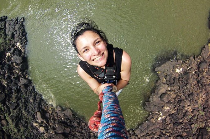 Gorge Swing (Zimbabwe) - The 230-foot freefall comes first