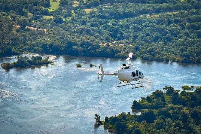 Helicopter Flight Experience Over Victoria Falls - What you can see from every seat