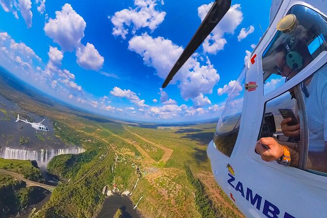 Helicopter Flight Experience Over Victoria Falls - Photography, sound, and the limits of the experience