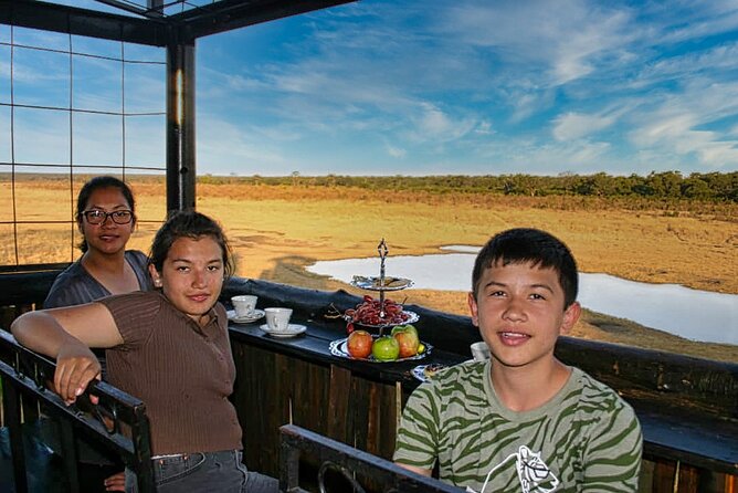High Tea in the Savannah, Catering by Victoria Falls Hotel - Entering Chamabondo National Park