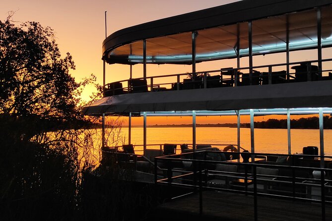 Luxury Sunset River Cruise on the Zambezi - The river route near Mosi-oa-Tunya