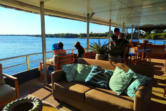 Luxury Zambezi Sunset Game Cruise - Watching for hippos, elephants, and crocodiles