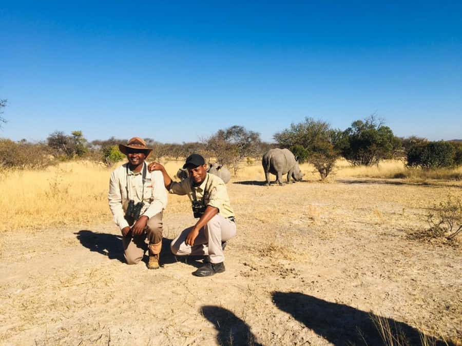 Matobo Hills Day Trip with Rhino Tracking - Leaving Bulawayo in a white safari truck