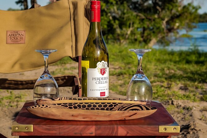 Prime Safari Game Drive with Gin Tonic and Amarula break - Entering Zambezi National Park
