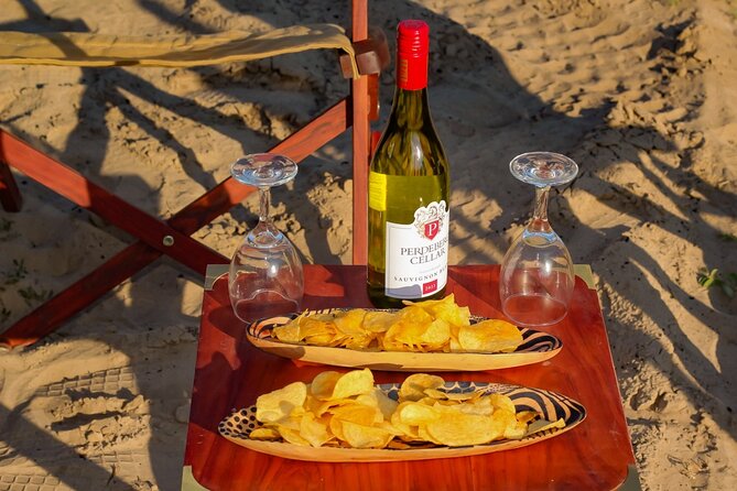 Prime Safari Game Drive with Gin Tonic and Amarula break - The Gin, Wine, and Amarula Stop