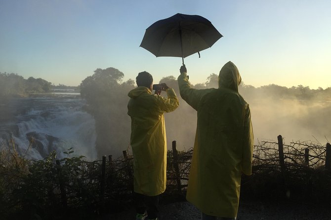 Private Guided Tour of the Falls with Pickup - The spray is part of the attraction