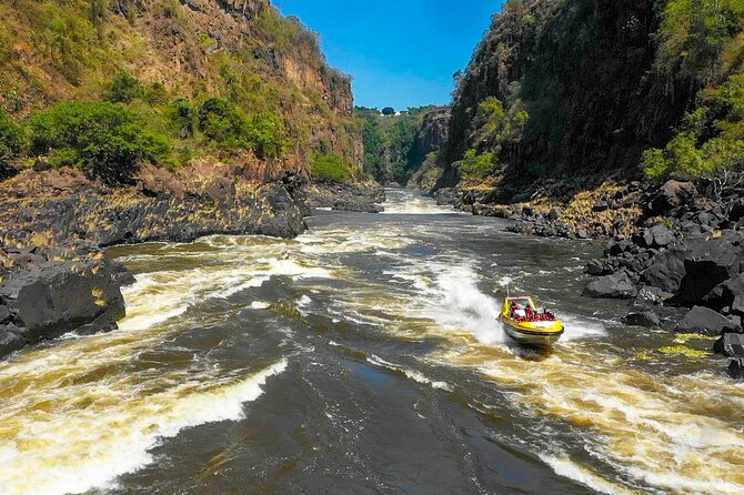 Shearwater Adventure Jet Boat Experience in Victoria Falls - The 45 to 50-minute ride through the Gorge