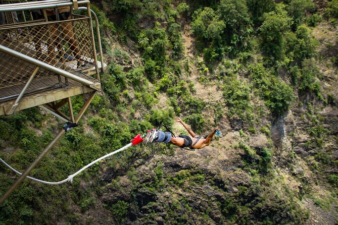 Shearwater Bungee Jump Victoria Falls Bridge - Crossing the Border Before You Jump