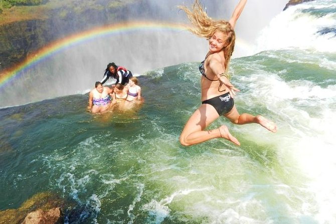 Small-Group Devil's Pool and Livingstone Island Tour - From your hotel to the Zambezi River