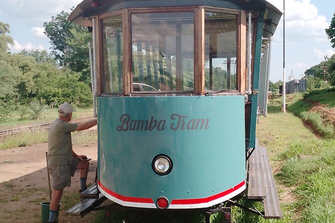 The Tram Bridge Tour in Victoria Falls - Getting out on Victoria Falls Bridge