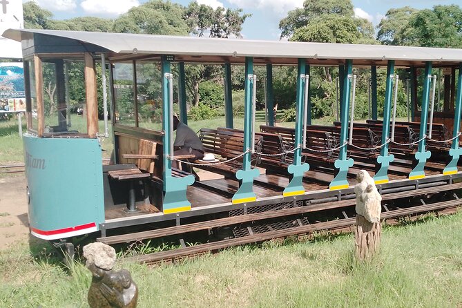 The Tram Bridge Tour in Victoria Falls - The museum stop and the bridge story