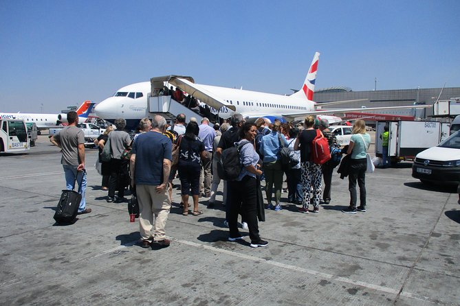 Transfer to and from Harare's Robert Gabriel International Airport - A small group, but not necessarily a private car