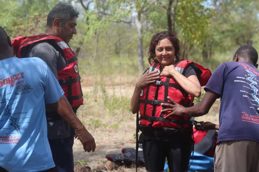 Upper Zambezi Raft Float - The 8:00 am pickup keeps the morning simple