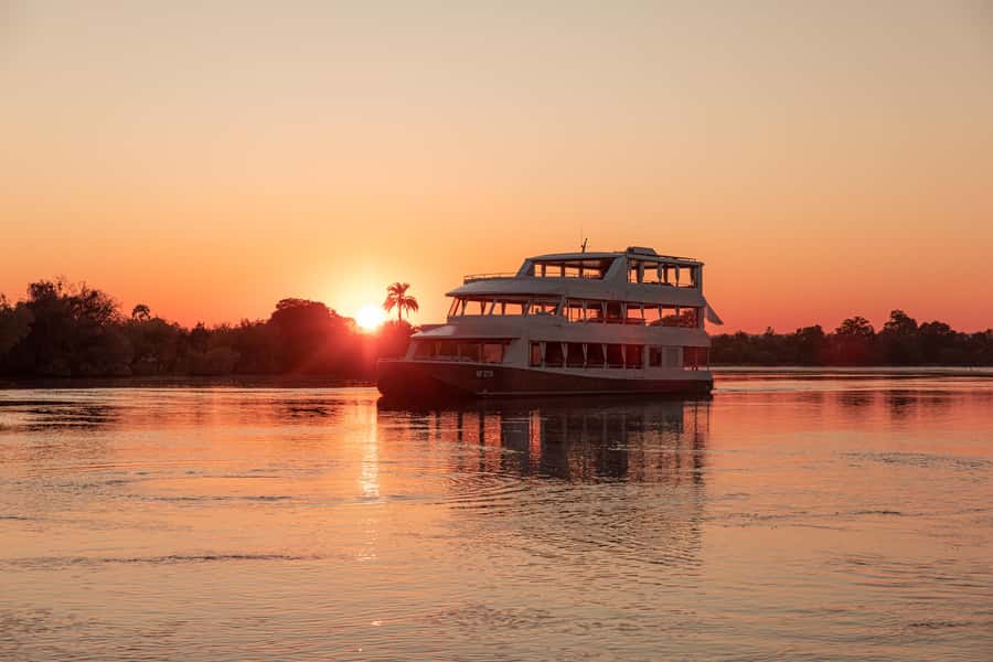 Victoria Falls: 2-Hour Luxury Zambezi River Sunset Cruise - Leaving Victoria Falls for the Zambezi