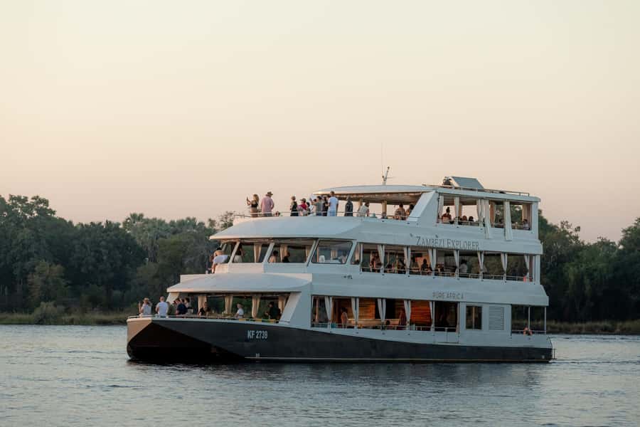 Victoria Falls: 2-Hour Luxury Zambezi River Sunset Cruise - Choosing between the Luxury and Signature decks