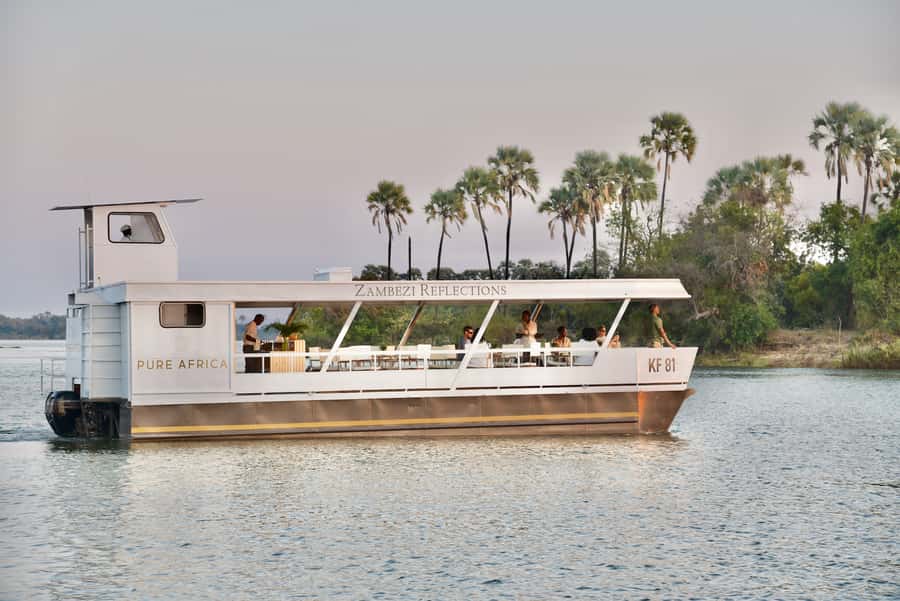 Victoria Falls: 2-Hour Zambezi River Lunch Cruise - Lunch with the river as your dining room