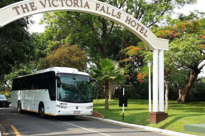 Victoria Falls Airport Transfers to Hotels & Lodges - Air conditioning, water, and the missing restroom