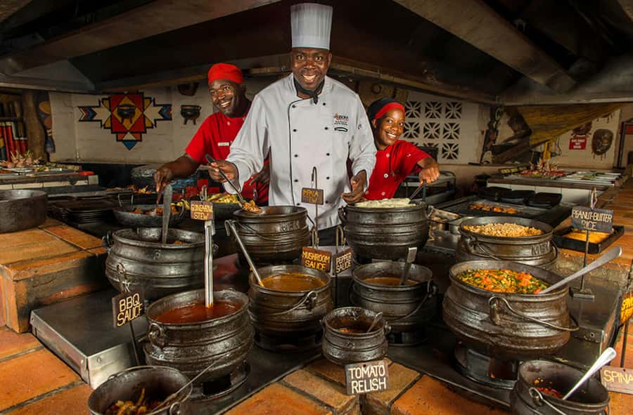 Victoria Falls: Boma Dinner and Drum Show - A four-course feast with game meat and local staples