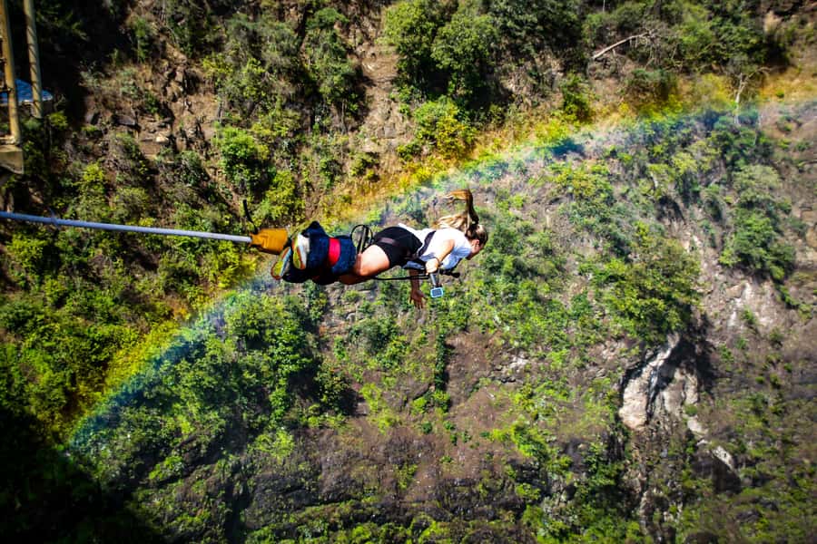 Victoria Falls Bridge Bungee Jump - What Happens After You Leave the Platform