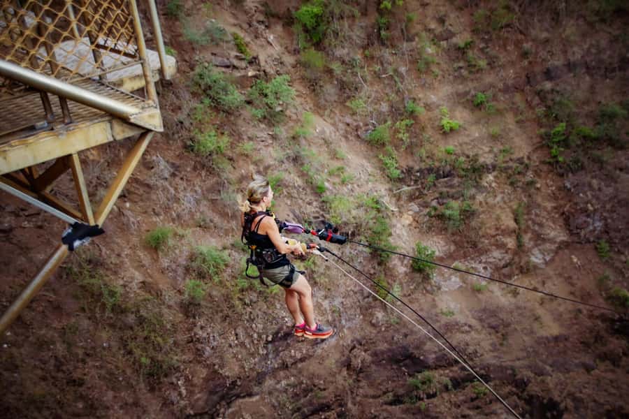 Victoria Falls: Bridge Swing - Exclusive access beneath the historic bridge