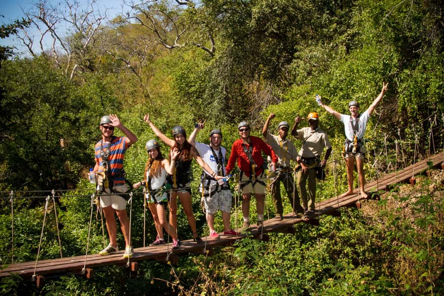 Victoria Falls: Canopy Tour with Transfers - Key points at a glance