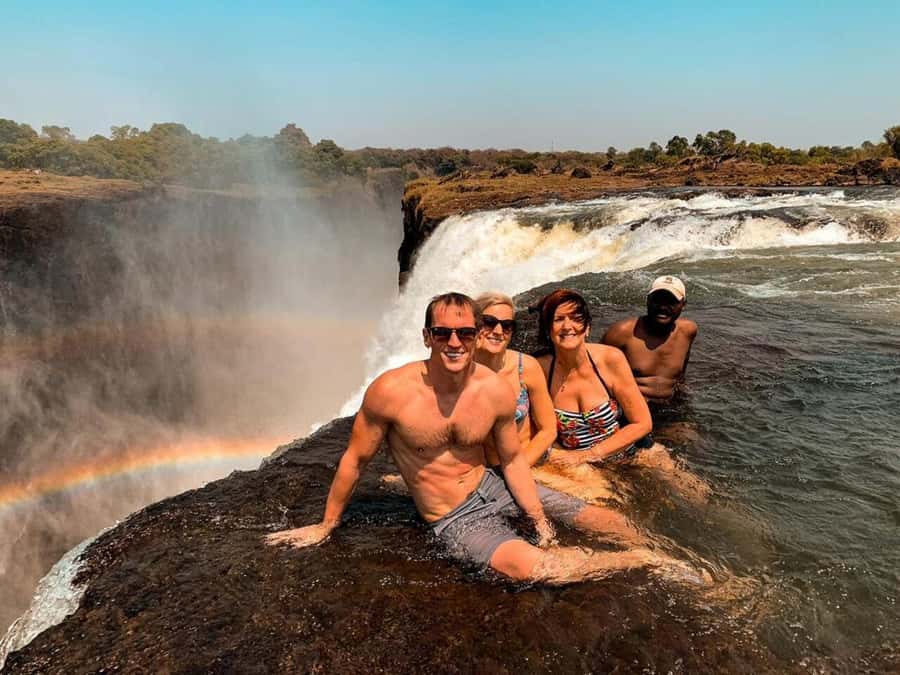Victoria Falls: Devil's Pool High Tea - Reaching Livingstone Island