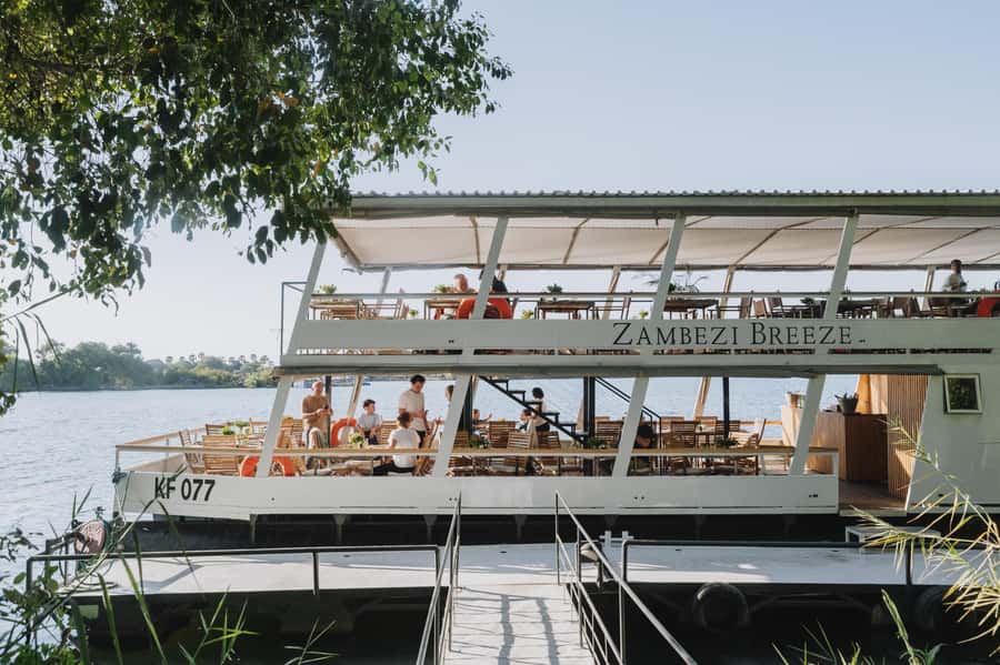 Victoria Falls: Dinner Cruise on the Zambezi River - Boarding the Zambezi Breeze