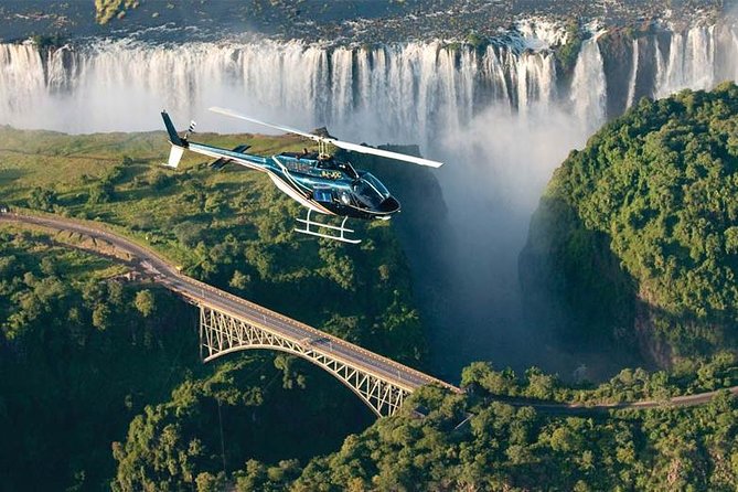 Victoria Falls Flight of the Angels Helicopter Flight - The 12 to 13-minute Flight of the Angels
