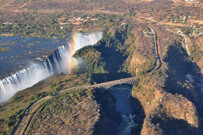 Victoria Falls Flight of the Angels Helicopter Flight - Pickup, check-in, and the time you really need