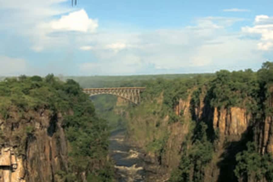 Victoria Falls: Flying Fox Experience with Transfers - Flying above the Batoka Gorge