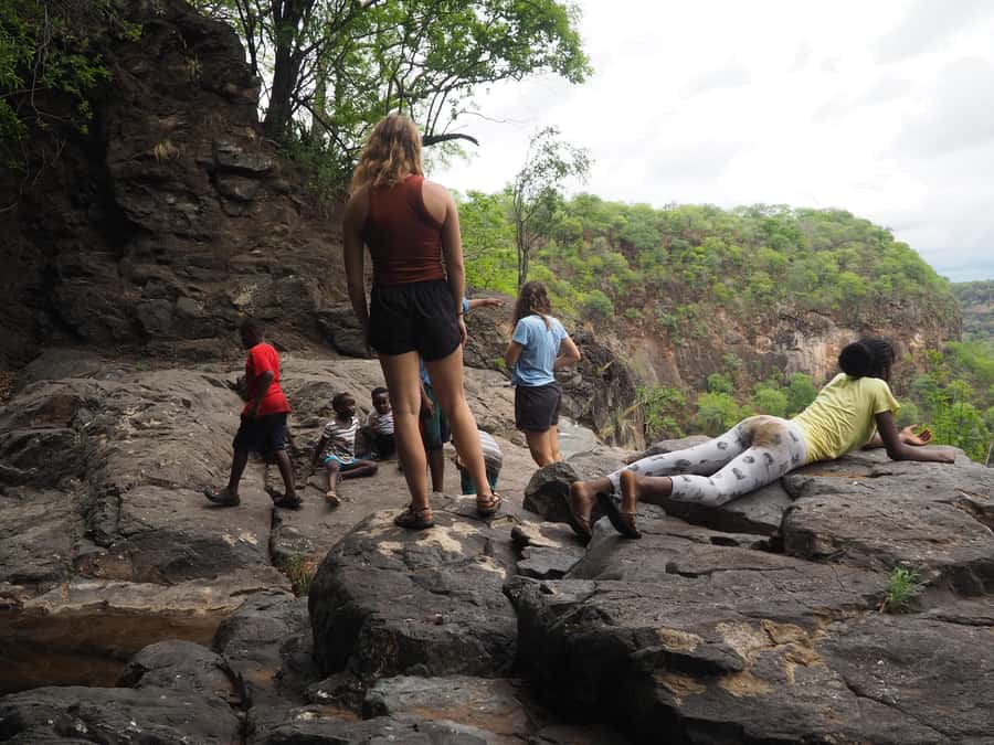 Victoria Falls Gorge Hike & Farm to Table Village Lunch - A farm lunch at Mpala Guest and Adventure Farm