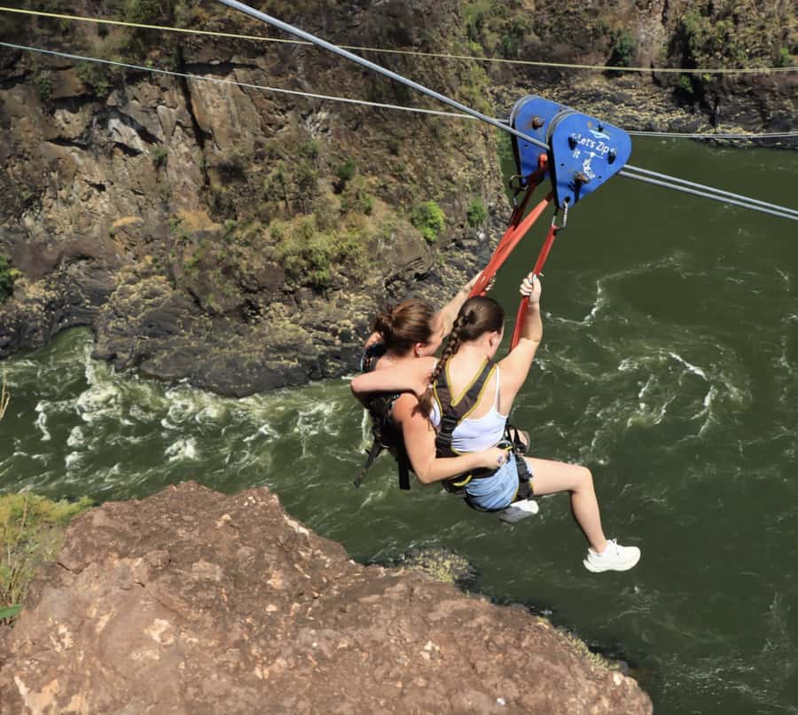 Victoria Falls: Half Day Flying Fox, Zip Line, & Gorge Swing - Leaving Victoria Falls Town for the gorge