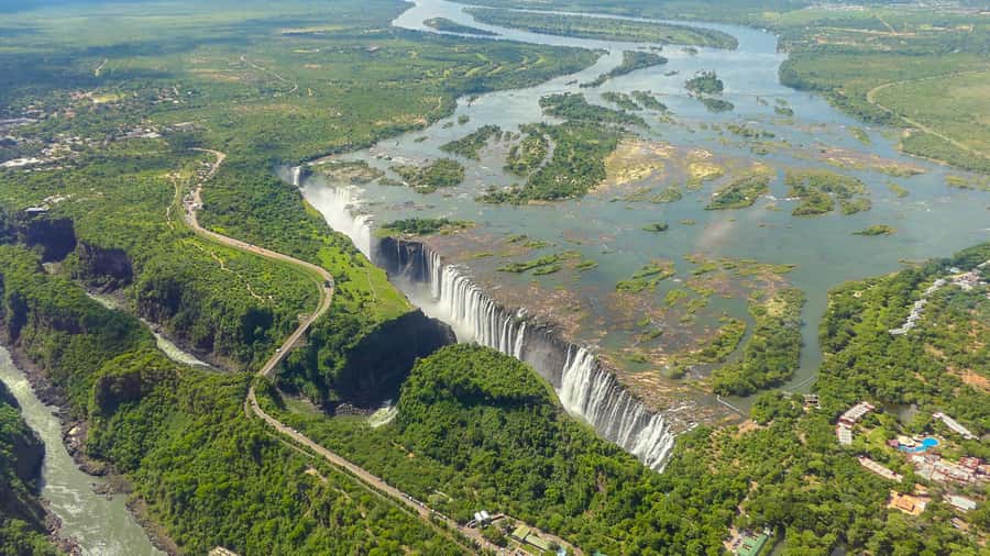Victoria Falls: Helicopter Tour with Hotel Pickup - Zambezi National Park and the chance of wildlife