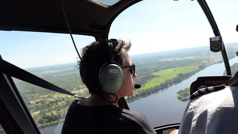 Victoria Falls: Helicopter Tour with Hotel Pickup - Pickup in Victoria Falls and the short briefing