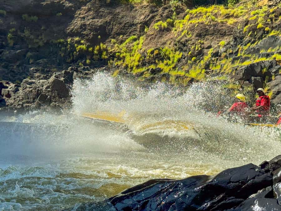 Victoria Falls: Jetboat Adventure Experience - The climb out is the real test