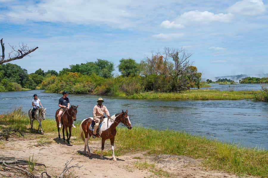 Victoria Falls National Park: Horseback Safari - Finishing with lunch at the stables