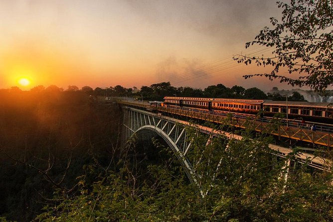 Victoria Falls Steam Train Dinner - Boarding Loco 512 for the first scenic run