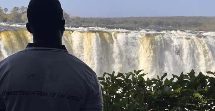 Victoria falls tour - Zambian side - The rainforest walk sets the mood