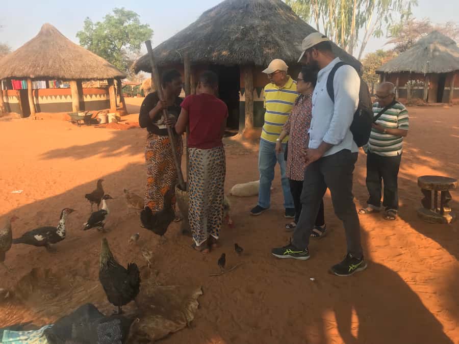 Victoria Falls: Village Life Experience - Meeting the guide and local residents
