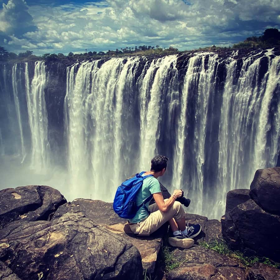 Victoria Falls Village tours - Meeting the head of the homestead